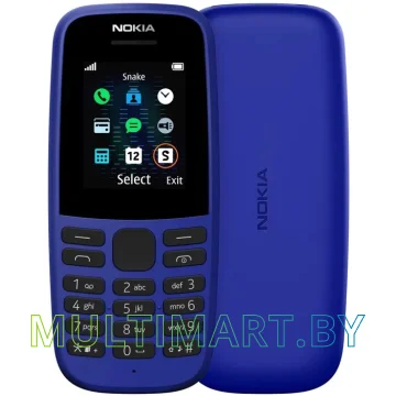 Мобильный телефон Nokia 105 (2022) TA-1428 Dual SIM (синий)